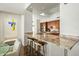 Granite countertop kitchen with island and modern appliances at 40167 N 110Th Pl, Scottsdale, AZ 85262