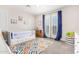 bedroom with built-in bed and access to backyard at 3799 S Skyline Dr, Gilbert, AZ 85297