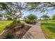 Relaxing community park with walking paths and benches at 3799 S Skyline Dr, Gilbert, AZ 85297