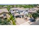 Two-story home with white exterior and landscaping at 3799 S Skyline Dr, Gilbert, AZ 85297