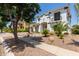 Stunning two-story home with landscaped front yard and driveway at 3799 S Skyline Dr, Gilbert, AZ 85297