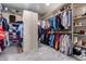Large walk-in closet with ample shelving and hanging space at 3799 S Skyline Dr, Gilbert, AZ 85297