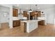Spacious kitchen featuring stainless steel appliances and kitchen island at 20311 W Montecito Ave, Buckeye, AZ 85396
