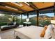 Bright bedroom with mountain views and ample natural light at 9556 E Celestial Dr, Scottsdale, AZ 85262