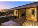 Modern home with expansive deck and scenic views at 9556 E Celestial Dr, Scottsdale, AZ 85262