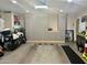 Spacious garage features built-in storage cabinets, offering ample room for organization and parking at 895 W Tyson St, Chandler, AZ 85225