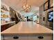 Modern kitchen island with expansive countertop and cabinets at 895 W Tyson St, Chandler, AZ 85225