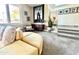 Spacious living room with large artwork and seating at 895 W Tyson St, Chandler, AZ 85225