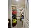 Well-organized storage closet with shelving, ideal for household essentials and extra supplies at 895 W Tyson St, Chandler, AZ 85225