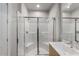 Modern bathroom with a large walk-in shower at 42459 W Paseo Dr, Maricopa, AZ 85138