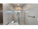 Shower with modern tile and glass enclosure at 3915 N Juniper Dr, Eloy, AZ 85131