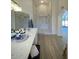 Large bathroom with a walk-in shower and double vanity at 11631 N 112Th St, Scottsdale, AZ 85259