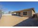 Spacious backyard with block wall and desert landscaping at 260 S 165Th Ave, Goodyear, AZ 85338