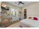 Charming bedroom with a comfortable bed, and plenty of storage at 18223 W Rancho Ct, Litchfield Park, AZ 85340