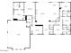 Floor plan showing the layout of a large house with multiple bedrooms and baths at 18223 W Rancho Ct, Litchfield Park, AZ 85340