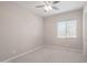 Simple bedroom with carpet and ceiling fan at 18206 W Sells Dr, Goodyear, AZ 85395