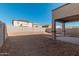 New construction home with a large backyard and block wall at 18428 W Poston Dr, Surprise, AZ 85387