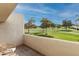 Balcony view with golf course and mature trees at 3059 E Rose Ln, Phoenix, AZ 85016
