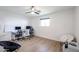 Office/flex space featuring wood floors and natural lighting at 2236 E Blanche Dr, Phoenix, AZ 85022