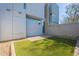 Small backyard with artificial turf and patio at 520 S Roosevelt St # 1009, Tempe, AZ 85281