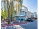 Modern building exterior with parking and landscaping at 520 S Roosevelt St # 1009, Tempe, AZ 85281