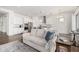Open kitchen with stainless steel appliances and granite countertops at 22630 E Mewes Rd, Queen Creek, AZ 85142
