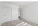 Simple bedroom with neutral carpeting and double door closet at 7575 E Indian Bend Rd # 2081, Scottsdale, AZ 85250