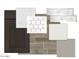 Showcasing flooring, cabinetry, countertops and tile samples for kitchen or bathroom design at 17993 W Long Lake Rd, Goodyear, AZ 85338