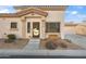 Inviting curb appeal with landscaped front yard and welcoming entryway at 15603 N 79Th N Dr, Peoria, AZ 85382