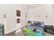 Comfortable bedroom with a cozy bed, closet doors and a window with blinds at 8006 S 38Th Pl, Phoenix, AZ 85042