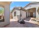 Elegant entryway showcasing stone accents, flagstone, and custom door at 8006 S 38Th Pl, Phoenix, AZ 85042