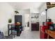 A kitchenette featuring modern appliances, a breakfast bar, and ample cabinet space at 322 N 11Th Pl, Phoenix, AZ 85006