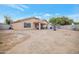Large backyard with covered patio and ample space at 14727 N Gil Balcome N Ct, Surprise, AZ 85379