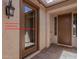 Front entrance featuring two entryways, one for the main house and one for the guest quarters/office/teen space at 19826 W Lincoln St, Buckeye, AZ 85326