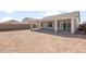 Backyard features a covered patio and ample space for entertaining at 2851 N Coronado Dr, Florence, AZ 85132