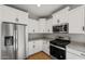 Stainless appliances and white cabinetry at 2868 N Coronado Dr, Florence, AZ 85132