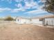 Backyard featuring a white home, sky, and fence at 634 S Pasadena --, Mesa, AZ 85210