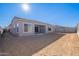 House exterior and backyard view at 20252 W Catalina Dr, Buckeye, AZ 85396