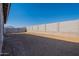 Empty lot with block wall and mountain view at 20252 W Catalina Dr, Buckeye, AZ 85396