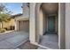 Front exterior view of two-story home with attached garage and landscaping at 130 N Bay Dr, Gilbert, AZ 85233