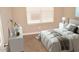 Cozy bedroom with window and neutral color scheme at 1255 N Arizona Ave # 1099, Chandler, AZ 85225