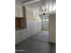 Garage with built-in cabinets and storage at 1187 E Tonto Dr, Chandler, AZ 85249