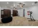 Spacious bedroom featuring ceiling fans and an attached ensuite at 12651 S 71St St, Tempe, AZ 85287