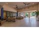 Spacious covered patio features ample seating and views of the lush backyard at 12651 S 71St St, Tempe, AZ 85287