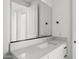 Bathroom vanity with quartz countertop and modern hardware at 22750 E Roper Ln, Florence, AZ 85132