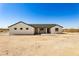 Charming home with a desert landscape and a classic-style exterior at 22750 E Roper Ln, Florence, AZ 85132