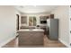 Bright kitchen featuring a center island, stainless steel appliances, and scenic outdoor views at 3518 N Shadow Trl, Mesa, AZ 85207