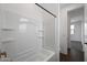 A bathroom with a tub/shower, featuring bright natural light at 4106 W Eli Dr, San Tan Valley, AZ 85144