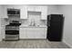 Modern kitchen with white cabinets, stainless steel appliances, and tile backsplash at 2209 E Sheridan St, Phoenix, AZ 85006