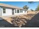 Large backyard with expansive concrete patio at 9127 W Banff Ln, Peoria, AZ 85381